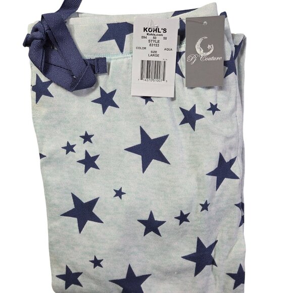 PJ Couture Other - PJ Couture Womens Pajama Pants Large Star Print Soft  Lounge Wear New